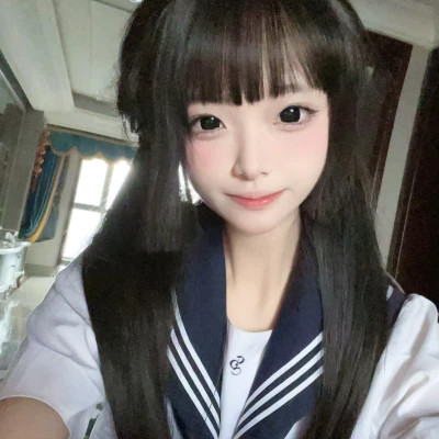 真人微信女生头像图片