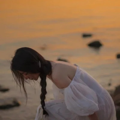美女看不到脸头像图片