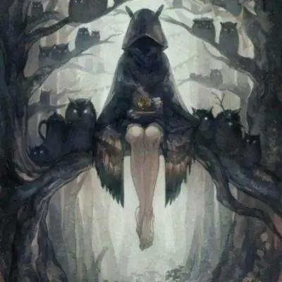 女生超好看又emo的头像图片
