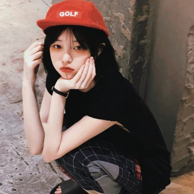emo女生头像图片