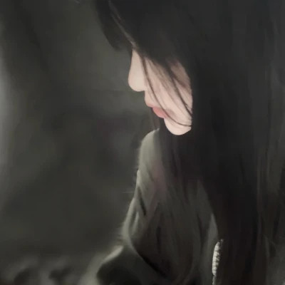 emo感满满的女生头像图片