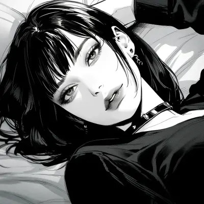 INS动漫女生头像