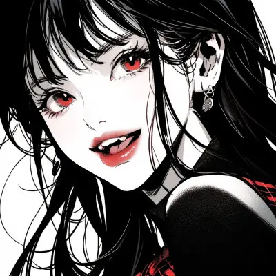 INS动漫女生头像