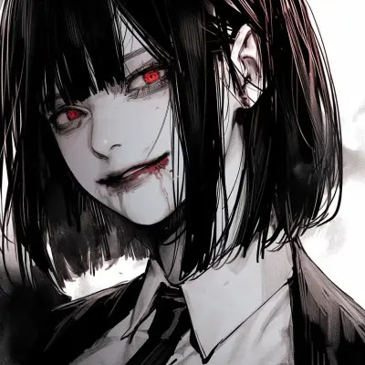 INS动漫女生头像