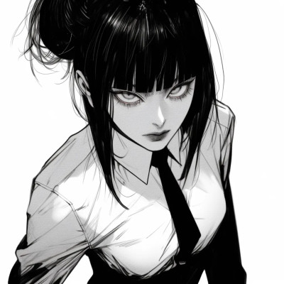 INS动漫女生头像