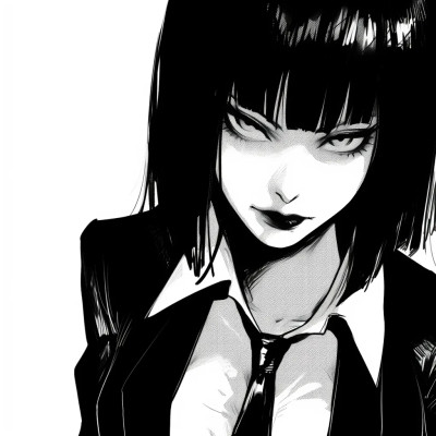 INS动漫女生头像