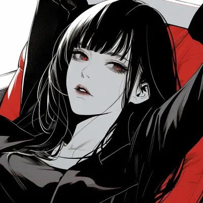INS动漫女生头像