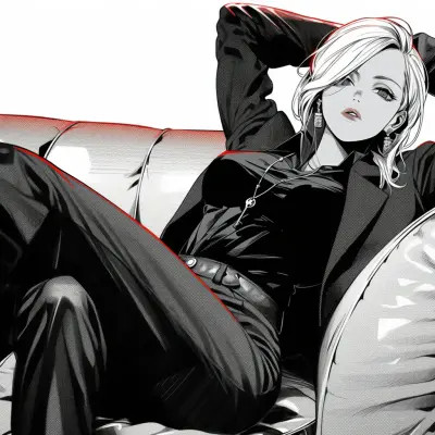 INS动漫女生头像