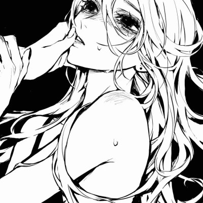 INS动漫女生头像