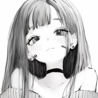 INS动漫女生头像