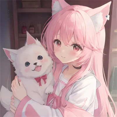 INS动漫女生头像