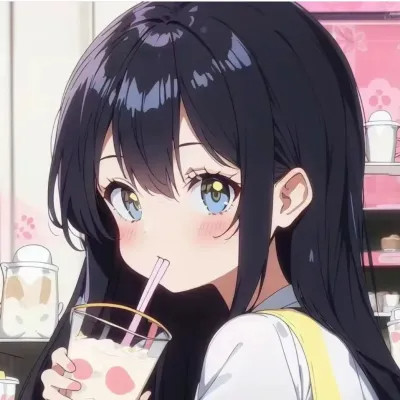 INS动漫女生头像