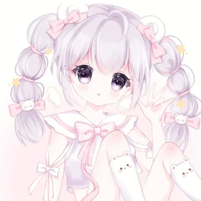 超萌小学生专属闺蜜头像