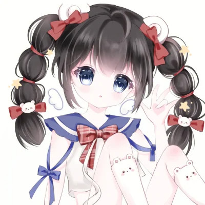 超萌小学生专属闺蜜头像