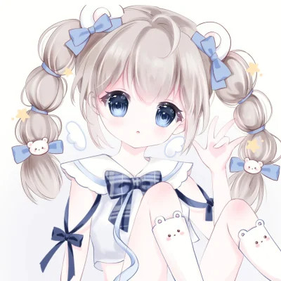 超萌小学生专属闺蜜头像