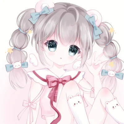 超萌小学生专属闺蜜头像