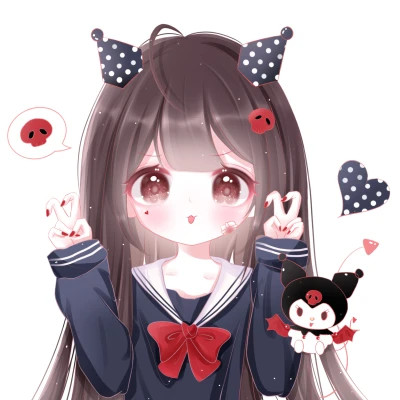 热门小学生专属闺蜜头像