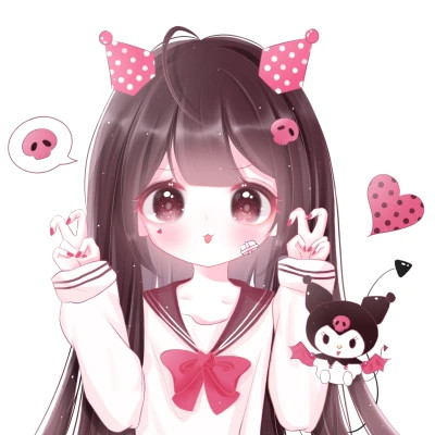 热门小学生专属闺蜜头像