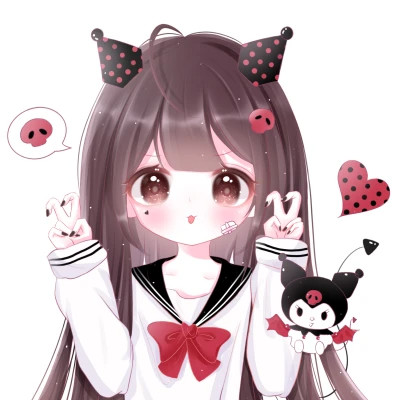 热门小学生专属闺蜜头像