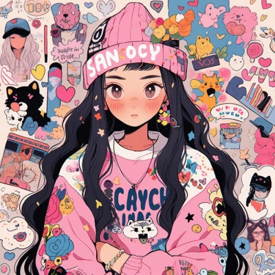 糖果少女动漫头像图片