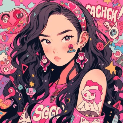 糖果少女动漫头像图片