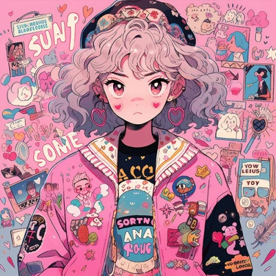 糖果少女动漫头像图片