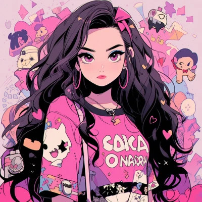 糖果少女动漫头像图片
