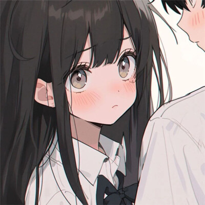 精选情侣动漫头像
