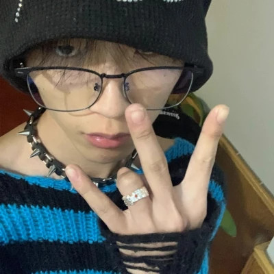 潮流时尚独特风格真人男头