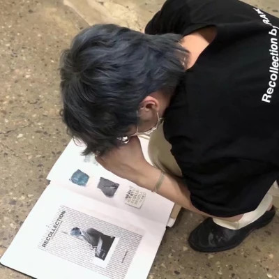 最新潮流真人男头