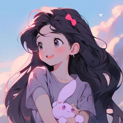 ins惹人爱的女生动漫头像图片88张
