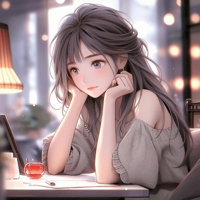 ins惹人爱的女生动漫头像图片88张