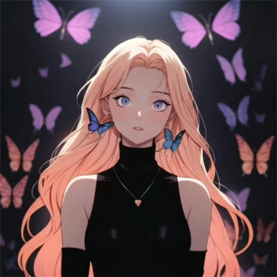 INS动漫女生头像