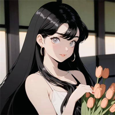 INS动漫女生头像