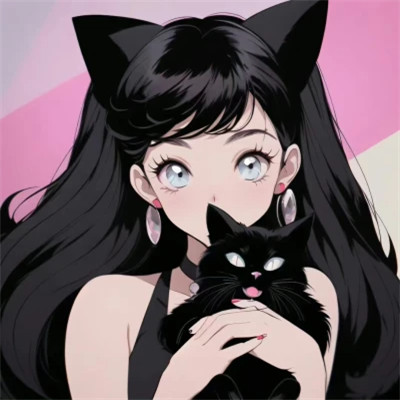 INS动漫女生头像