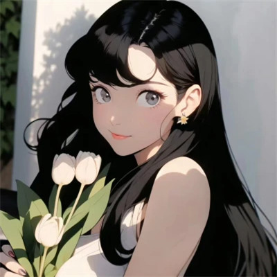 INS动漫女生头像