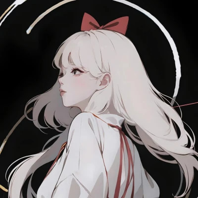 INS动漫女生头像