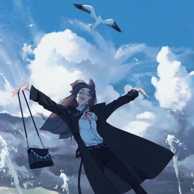 INS动漫女生头像