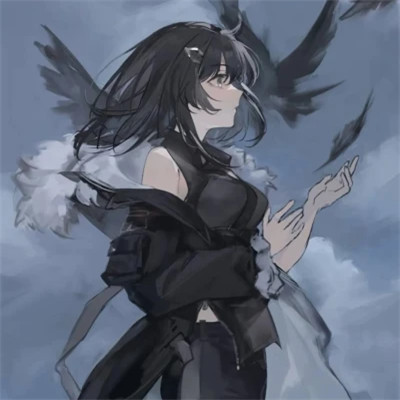 INS动漫女生头像