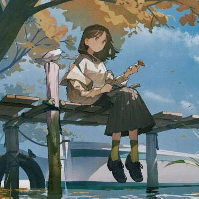 INS动漫女生头像