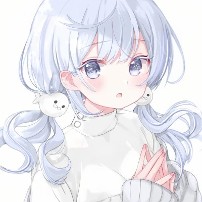 INS动漫女生头像