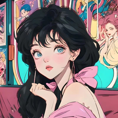 INS动漫女生头像