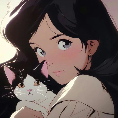 INS动漫女生头像