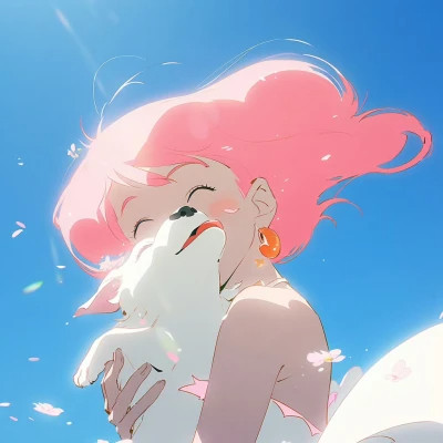 INS动漫女生头像