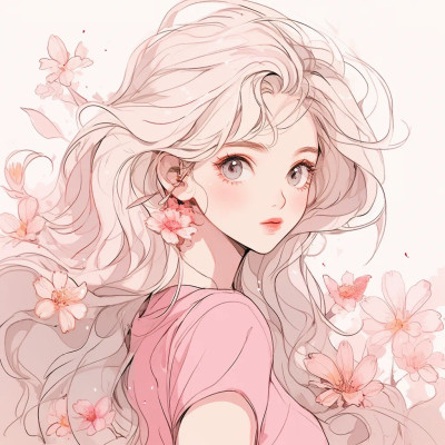 好看的女动漫头像图片