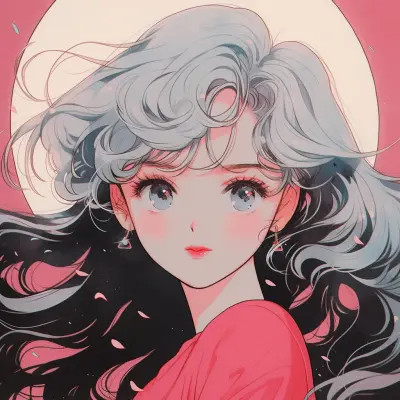 好看的女动漫头像图片