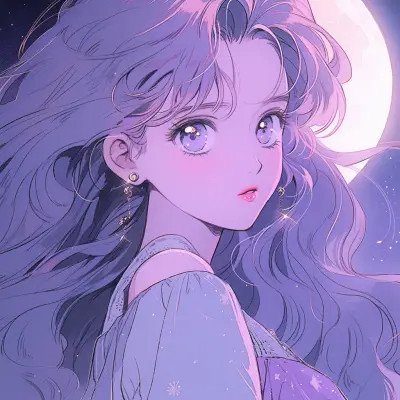 好看的女动漫头像图片