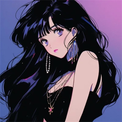 超级好看的女生动漫头像