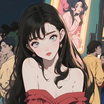 百看不厌动漫女生头像