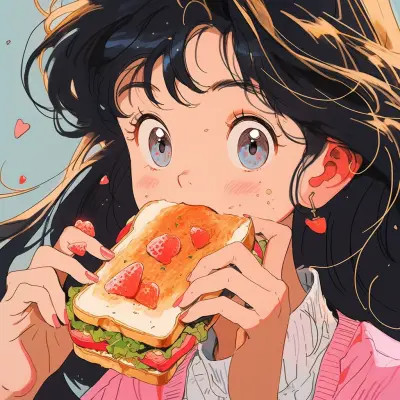 独家精选女生动漫头像图片